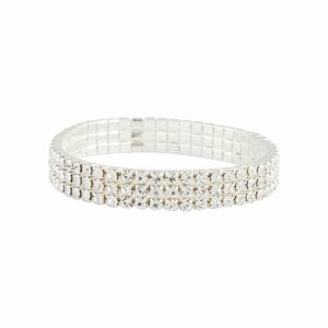 Stretch Three Row Bracelet