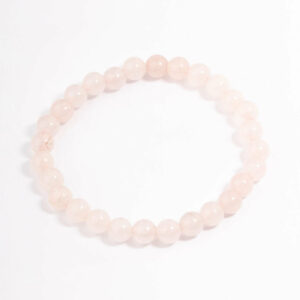 Rose Quartz Ball Bracelet