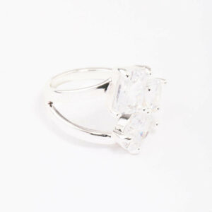 Mixed Stone Trio  Ring